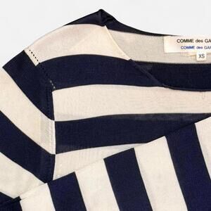 Antique Comme Des Garcons Paris Stripe Shirt